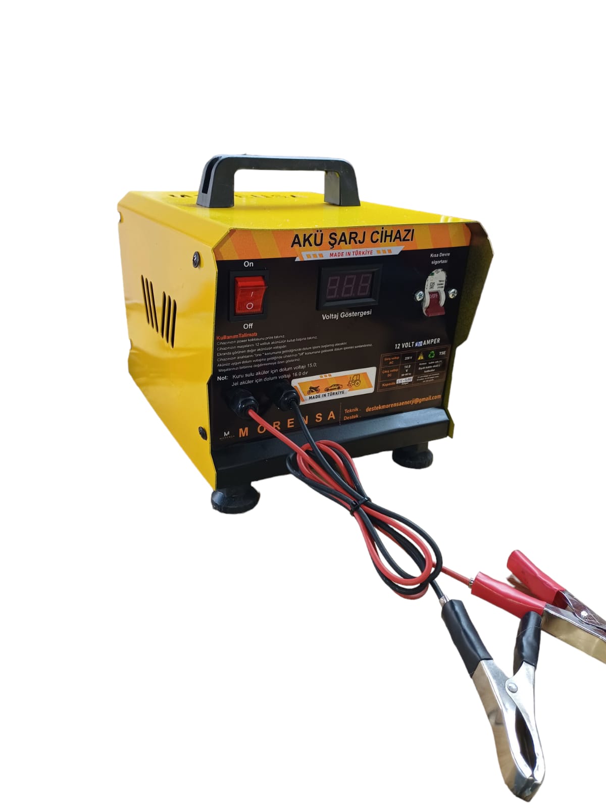 12 VOLT 30 AMPER ALÜMİNYUM