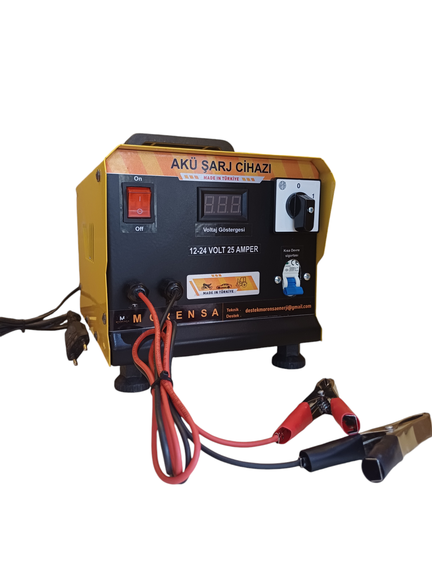 12/24 VOLT 25 AMPER ALÜMİNYUM-307